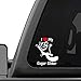 Signage Cafe I Love My Sugar Glider - Vinyl Decal Sticker