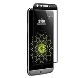 LG G5 Screen Protector [3D Full Curved Edge] [Tempered Glass] [Colored Edge], Popsky Ultra Clear 9H Hardness Scratch Proof Protective Film (Black)