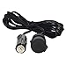 Heavy Duty 12V 24V Cigarette Lighter Extension Cord Cable, 3.5m/12ft Car Charger with Cigarette Lighter Socket Black Car Cigarette Lighter Plug with Light