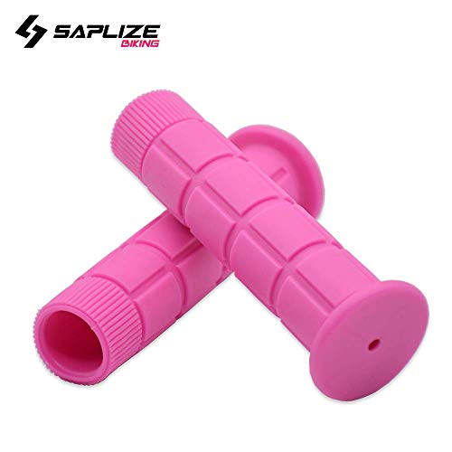image for SAPLIZE Bike Handlebar Grips, for Kids Girls Boys Bikes, Balance Bikes