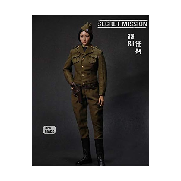 ZSMD Figure Accessories 1/6 Female KMT Troops Figure Clothes 1/6 BIS Female Agent Clothes Fit for 12" Action Figure – Bild 3