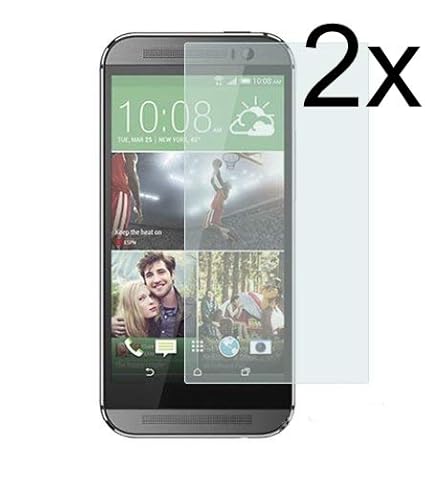Cardana | 2X bruchsicheres Panzerglas für HTC One M8/8 |Schutzfolie aus 9H Echt Glas