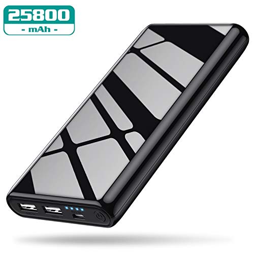 Portable Charger Power Bank 25800mAh,Ultra High Capacity External Battery Pack Dual Output Port with 4 LED Indicator Lights Portable Phone Charger for Smartphone,Android Phone,Tablets and More - Thumbnail 7