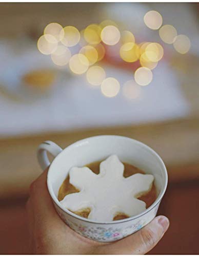 Marshmallow Snowflake Hot Chocolate Topper 4 Toppers Per Bag