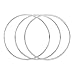 925 Sterling Silver Bangle Bracelet Stackable Bangles for Women | Three Bangle Bracelets for Women | 925 Sterling Silver Bracelets for Women | Dainty Bracelets