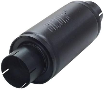 Jetex Universal Exhaust Round Silencer Box 3" Mild Steel (U457600)