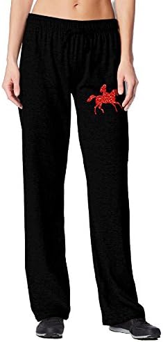 TERE Women's Casual Pant Unicorn Black Medium