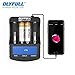 18650 Smart Battery Charger Universal Intelligent Charger LCD Display for 26650 18350 17670 18700 21700 20700 Li-ion IMR INR ICR Ni-MH Ni-Cd AAA AA Batteries(4 Slot Discharge Function)
