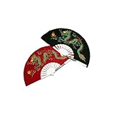 Metal Dragon Chinese Fighting Fan