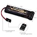 melasta 8.4V 4200mAh 7-Cell Flat Pack NiMH Battery with Traxxas Discharge Plug for RC Racing Car Toys Hobbies