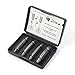 Damaged Screw Extractor Set Easy Out Screw Remover Extractor Kit Drill Bits for HSS High Speed Steel Hardness Extractor Tools, 4Pcs Stripped Screw Removers by Jelbo
