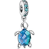 Vegaine Summer Ocean Animal Charms for Bracelets Christmas Jewellery for Women