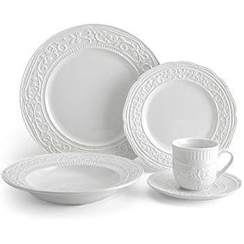 Mikasa 5224198 American Countryside 40-Piece Dinnerware Set, Service for 8