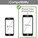 ROOCASE iPhone 7 Plus/iPhone 8 Plus Case, Plexis Ultra Slim & Lightweight Hybrid Clear Back Case Cover for Apple iPhone 7 Plus (2016) / iPhone 8 Plus (2017)