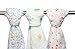 Muslin Swaddle Blanket 3 Pack-Truedays Large Organic Swaddle Best Gift for Baby Boys or Girls Nursery Sets-3 Beautiful Design 47