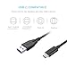 USB Type C Cable, TeckNet [3.3 ft] USB 3.0 Type C (USB-C) to Type A (USB-A) Male to Male Fast Charging & Sync Cable for Galaxy S8,Apple New Macbook,Nintendo Switch,Nexus,LG,Google Chromebook and More