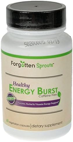 Healthy Energy Burst with No Caffeine for Long-Lasting Stamina with Niacin and other B-Vitamins All Natural Caffeine-Free Non-GMO Vegetarian Capsules