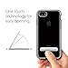 Spigen Crystal Hybrid iPhone 7 Case with Water-Mark Free TPU and Magnetic Metal Kickstand for iPhone 7 2016 - Black