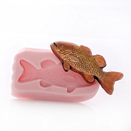 Small Fish Shaped Silicone Mold Food Safe Fondant, Chocolate, Candy, Resin, Polymer Clay, Craft, Jewelry Food Mold.