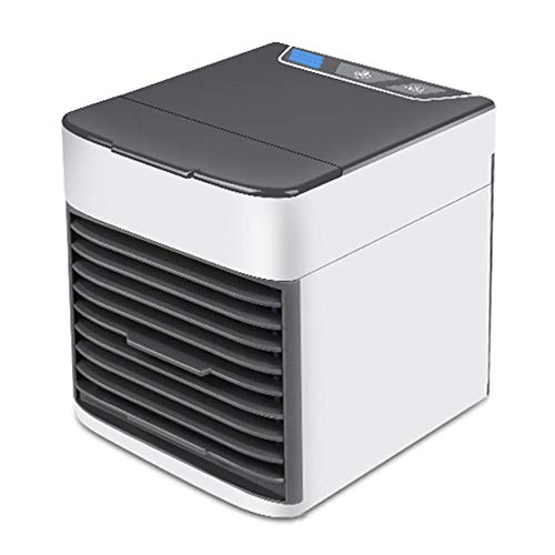 Air Cooler Fan Household Mini Portable Air Conditioner USB Light 3 Levels Adjustment Cooling Humidification Purification Night