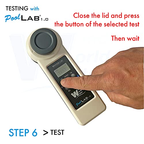 PoolLab 1.0 Digital Pool Water Test Kit, Bluetooth, Powerful App