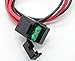 30A 1M Fuse 6 PIN Short Wave Power Supply Cord Cable For Yaesu FT-857D FT-897D