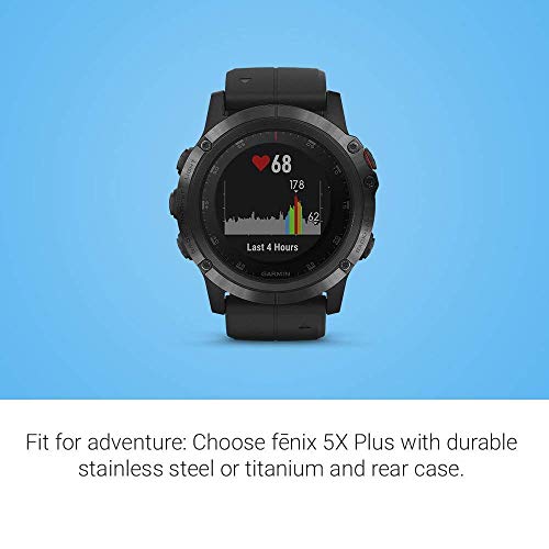 Garmin fēnix 5X Plus, Ultimate Multisport GPS Smartwatch, Features