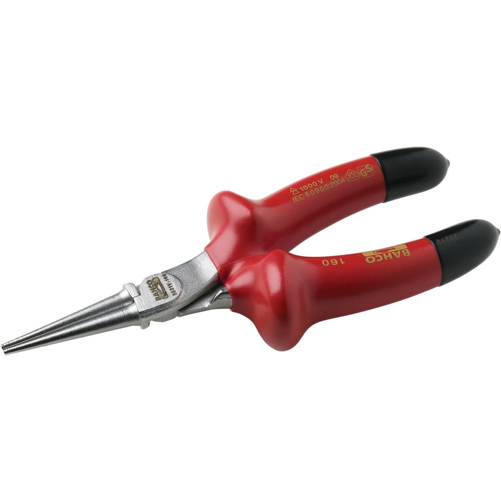 Bahco 2521V-160 160mm Round Nose Pliers