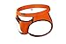 ONEFIT Men's Bulge Pouch G-String Micro Bikini Jockstrap Underwear Orange M