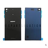 ePartSolution-Sony Xperia Z1S D6916 L39T Back Door Battery Back Cover Glass Only Black Color Replacement Part USA Seller