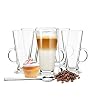 Sendez 6 latte macchiato glazen koffieglazen theeglas
