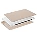 MOSISO Plastic Hard Shell Case & Keyboard Cover & Screen Protector Only Compatible with MacBook Pro 13 inch (A1278, Old Version with CD-ROM), Release Early 2012/2011/2010/2009/2008, Camel