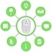 Orvibo Smart Plug Wifi Outlet Works With Google Home & HomeMate and Mostly Smart Home Devices,Voice Control＆Timer Function,Smart Socket-1 Pack.