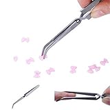 Stainless Steel Nail Art Pearls Rhinestones Decoration Picking Clip Nipper tool