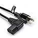 Samsung LED/LCD TV 3-Connector, Right Angle, Power Cord 15ft (Specific Models Only) [Bulk Packed]