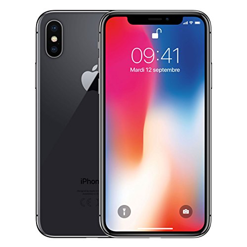 Apple iPhone X - Smartphone con pantalla de 14,7 cm, 64 GB, Gris espacial