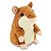 Wua Cute Mimicry Pet Talking Hamster Repeats What You Say Plush Animal Toy Electronic Hamster Mouse for Kids Birthday / Christmas Gift (Brown)