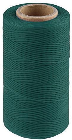 Maguillage Craft Waxed Thread Cotton Cord String Leather - Deep Teal 260M