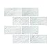 Carrara White Italian (Bianco Carrara) Marble 12 X 24 Field Tile (2 pcs. 3
