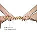 Aoneky 1.5 inch Adult Exercise Gym Climbing Rope (Brown, 1.5'' x 13 ft)