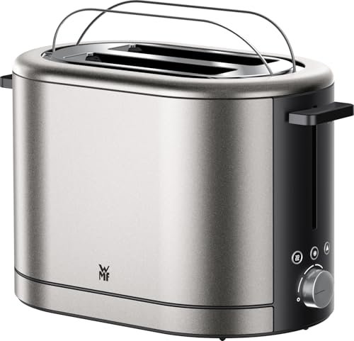 WMF Lono Silk Toaster 2 Scheiben, Edelstahl Matt Grau, 7 Bräunungsstufen