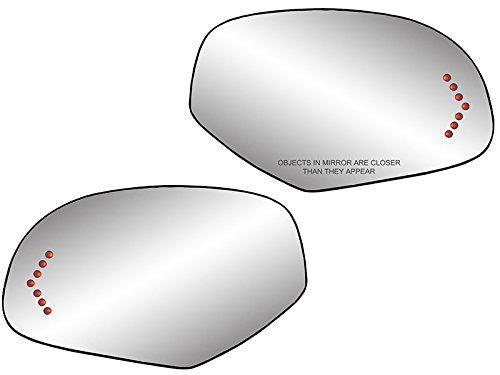 NEW Mirror Glass SILVERADO SIERRA Passenger Right Side HEATED POWER SIGNAL