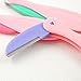 3 Pcs Eyebrow Razor Facial Hair Razor, Stainless Steel Eyebrow Shaper Security Design, Foldable Eyebrow Trimmer Facial Hair Remover for Women