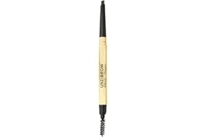 Winky Lux Uni-Brow Eyebrow Pencil, Dual-Ended with Spoolie, Waterproof Brow Definer with Ultra-Fine Tip, Universal Shade for Natural Looking Brows (Brown, Blonde, Taupe)