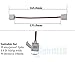 SpiritLED (Lot of 12) Waterproof Strip Light Connector,2 Pins 10mm Wide,SMD3528 SMD5050 SMD3014 SMD5630 Single Color LED Strip to Strip Connector (12, Wideness 10mm)