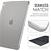 MoKo Case for iPad Pro 9.7 - Frosted Translucent Hard Plastic Bumper Protector/Back Cover for iPad Pro 9.7