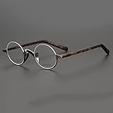 WEBUP Semi Rimless Reading Glasses Nerd Glasses