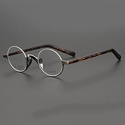 WEBUP Semi Rimless Reading Glasses Nerd Glasses