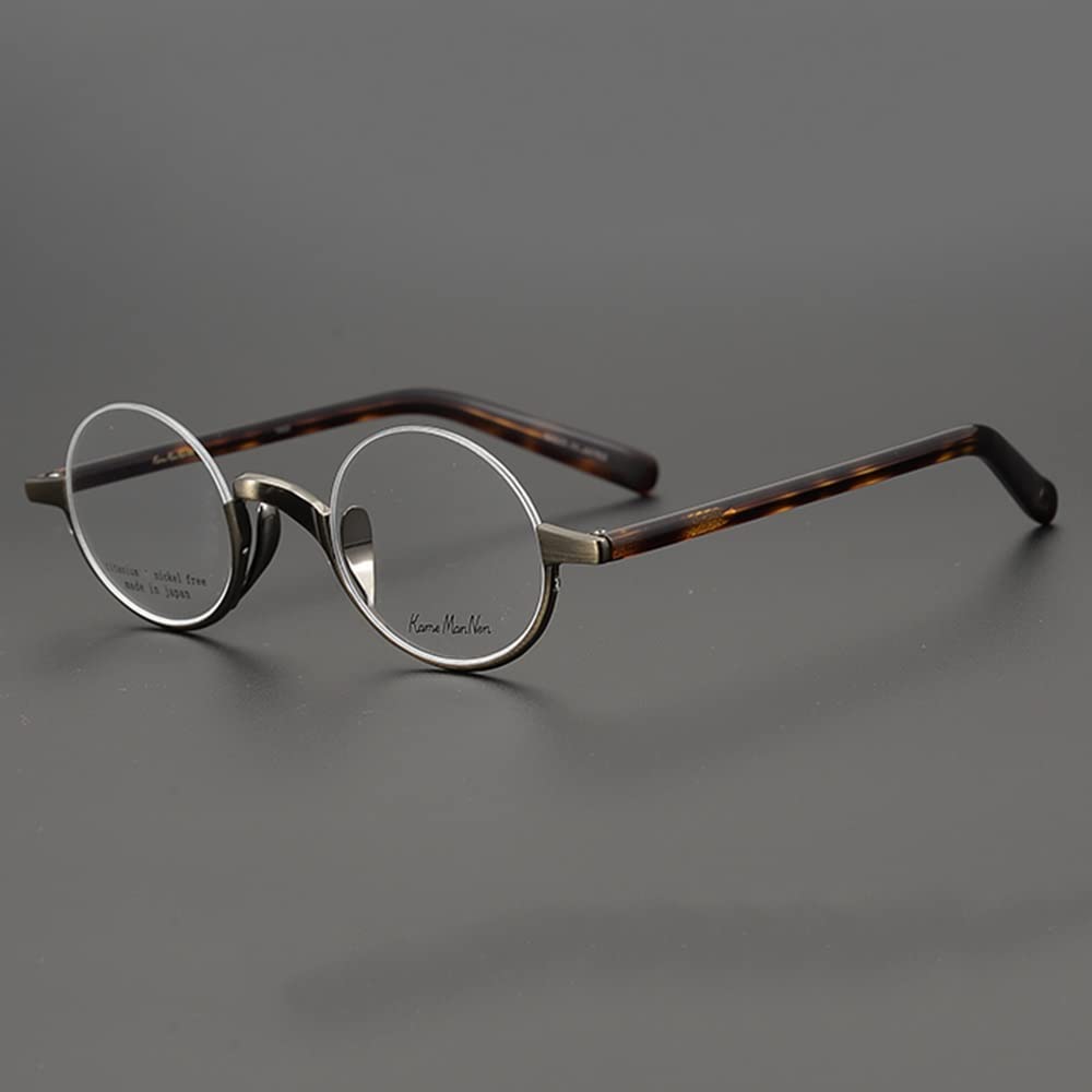 WEBUP Semi Rimless Reading Glasses Nerd Glasses