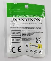 QIANRENON 5Pin XLR to 3Pin XLR DMX Converter